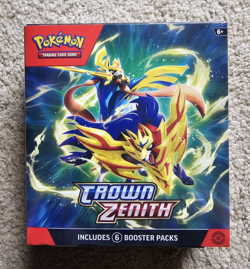 Pokemon TCG Crown Zenith Booster Bundle - 6 Pack - Image 1