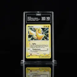 TAG 10 Pokemon Pikachu Black Star Holo Promo #012 POP 2 Current #1 Gem Mint - Image 3