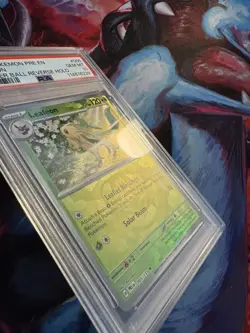 2025 Pokemon TCG Leafeon 005 Master Ball Pattern - Prismatic Evolutions - Image 2