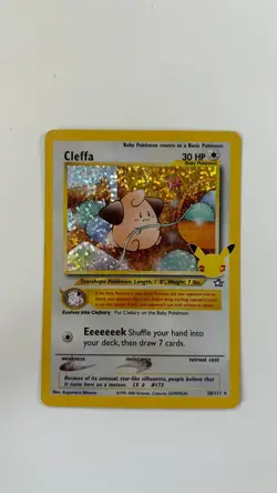 Pokemon Celebrations Classic Collection Cleffa Holo 20/111 Pokemon TCG - Image 1
