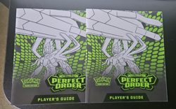 Pokemon Mega Evolution Perfect Order ETB Player's Guide Lot of 2 Booklets Only - Image 1