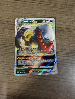 Pokemon TCG Darkrai VSTAR 99/189 Astral Radiance Holo Rare VSTAR NM - Image 1