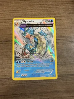 Pokemon TCG Gyarados 21/98 XY Ancient Origins Holo Rare - Image 1