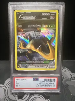 Pokemon Roaring Skies Dragonite 52/108 XY PSA 7 2015 - Image 3