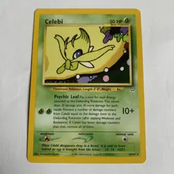 Vintage Pokemon TCG - Neo Revelation - Celebi 16/64 - LP - 2000 - Image 1