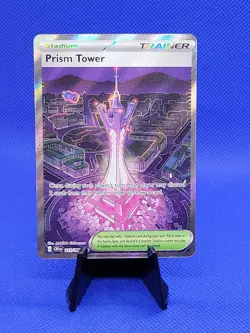Prism Tower 111/086 - Full Art Ultra Rare - Pokemon TCG: Chaos Rising - Image 1