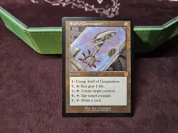 MTG Staff Of Domination RETRO Brother's War - Image 1