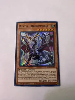 Yugioh - Bystial Druiswurm - Super - 1st - DABL-EN008 - NM - Image 1