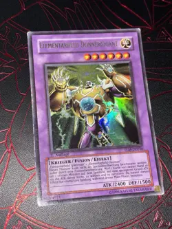 Yu-Gi-Oh Elementarheld Donnergigant TLM-DE036 1. Auflage Ultra Rare - Image 2
