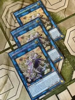 Yugioh AROMASERAPHY JASMINE Secret Rare Play Set BLTR-EN093 - Image 2