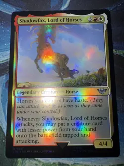 Shadowfax, Lord of Horses (Showcase Scrolls) Universes Beyond: the Lord of... - Image 1