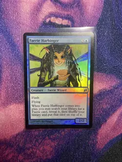 MTG - Faerie Harbinger - FOIL - Lorwyn - Near Mint - Image 1