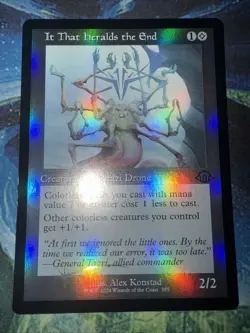 It That Heralds the End (Retro Frame) Modern Horizons 3 Foil - Image 1