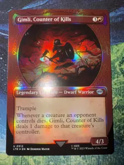Gimli, Counter of Kills (Showcase) Universes Beyond: the Lord of the Rings:... - Image 1