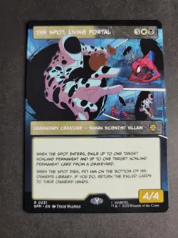 The Spot, Living Portal (Borderless) Rare MTG Spider-Man - Image 1