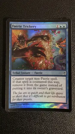 Faerie Trickery Lorwyn Foil NM - Image 1