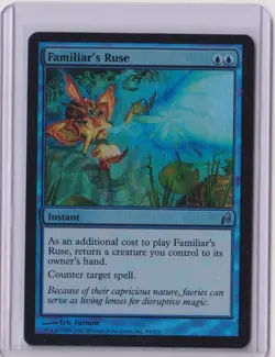Magic: The Gathering Familiar's Ruse Lorwyn Foil - Image 1