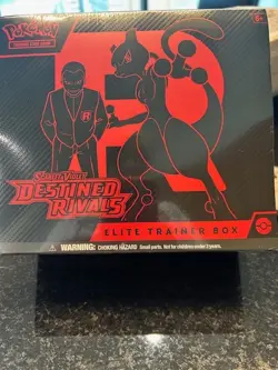 Pokemon TCG SV Destined Rivals ETB Elite Trainer Box Factory Sealed New - Image 1