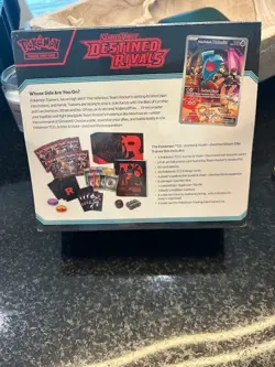 Pokemon TCG SV Destined Rivals ETB Elite Trainer Box Factory Sealed New - Image 2