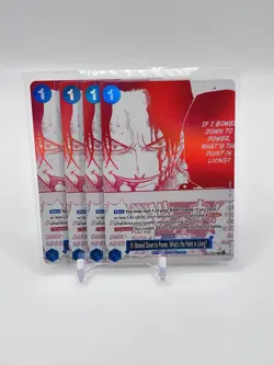 If I Bowed Down to Power, What's the Point in LivingU OP13-057 X4 Playset - Image 1
