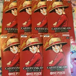 (x7) One Piece TCG: Carrying On His Will Sleeved Booster Pack Lot OP-13 ENGLISH - Image 1