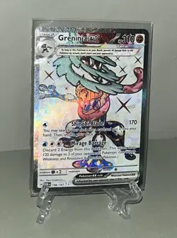 Pokemon TCG Greninja ex - 198/167 Twilight Masquerade NM/M 2024 Full Art - Image 1