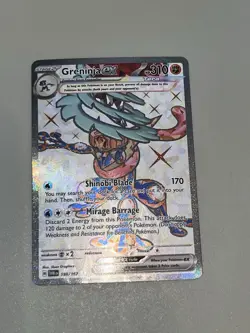 Pokemon TCG Greninja ex - 198/167 Twilight Masquerade NM/M 2024 Full Art - Image 4