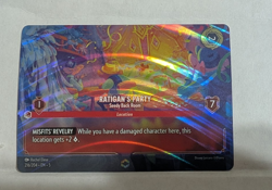 Disney Lorcana enchanted Shimmering Skies Ratigan's Party 216/204 - Image 1