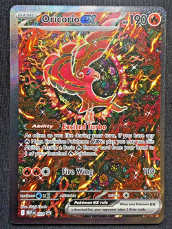 Pokemon TCG Oricorio ex MEP 024 – Mega Charizard X UPC – Promo – Full Art – NM - Image 2