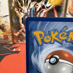 Pokemon TCG Ash’s Pikachu Sun & Moon Black Star Promo Card SM113 MP - Image 3