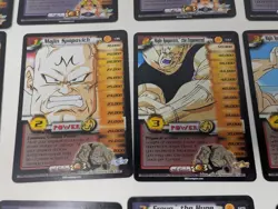 Dragon Ball Z DBZ Score Cards World Games 22 LP rare Personalities 4 Hi-Tech - Image 5