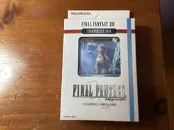 Final Fantasy XIII Trading Card Game 2018 Starter Set Serah NIB - Image 1