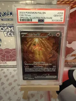 Pokemon 2023 Chi-Yu ex 259/193 SIR Paldea Evolved GEM MINT PSA 10/ Free Extras - Image 1
