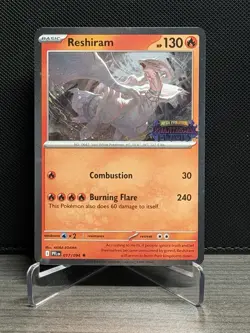 Reshiram (Phantasmal Flames Stamped) 017/094 Miscellaneous Cards & Products Holo - Image 1