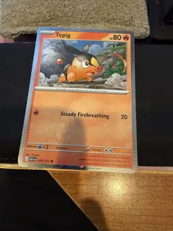 Tepig - (Cosmos Holo) 029/217 Miscellaneous Cards & Products Holo - Image 1