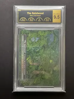 The Geistwood (Foil) - PCG 9.5 - Unique - Beta - Sorcery: Contested Realm - Image 1