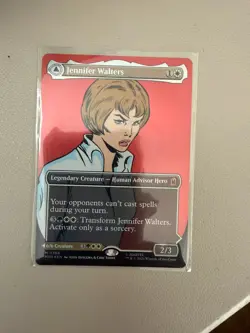 MTG Jennifer Walters (Borderless) 0388 FOIL - Marvel Super Heroes (MSH) She Hulk - Image 2
