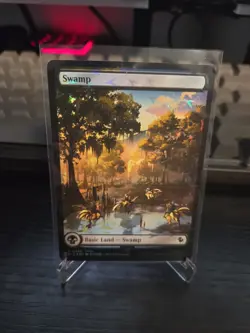 Swamp (Chocobo Track Foil) Magic The Gathering Final Fantasy Foil NM - Image 1