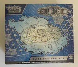 Pokemon TCG Scarlet & Violet Stellar Crown Elite Trainer Box New Sealed! - Image 1
