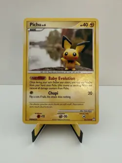 Pichu 93/123 LPMysterious Treasures 2007 Pokemon TCG - Image 1