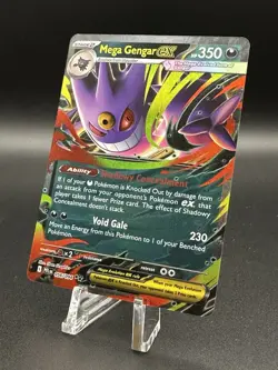 Mega Gengar ex (056/094) [Holo ex] (NM) - Pokemon - Phantasmal Flames (ENG) - Image 3