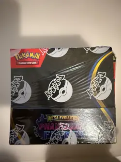 Pokemon TCG Mega Evolution Phantasmal Flames Booster Box 36 Packs New & Sealed - Image 1