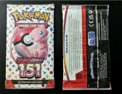 Pokemon Scarlet & Violet 151 Booster Pack 1x NEW English Factory Sealed 2023 - Image 2