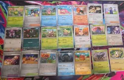 Pokemon TCG Prismatic Evolutions X64 Holo/Reverse Holos Mixture Bundle - Image 1