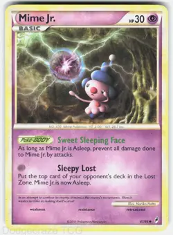Mime Jr. 47/95 Uncommon Call of Legends Pokemon HP - Image 1