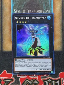 Yugioh Number 103: Ragnazero AP07-EN009 Super Rare NM - Image 1