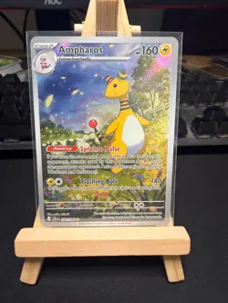 Pokemon TCG Ampharos 090/086 - Illustration Rare - Chaos Rising - NM - Image 1