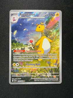 Pokemon TCG Ampharos 090/086 - Illustration Rare - Chaos Rising - NM - Image 2