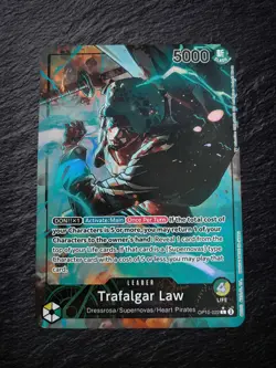 One Piece Trafalgar Law OP10-022 Alt Art/Parallel Rare Custom/Fan-Art - Image 1