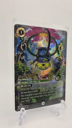 Lorcana Alien True Believer Enchanted Wilds Unknown 229/204 - MINT CONDITION - Image 2